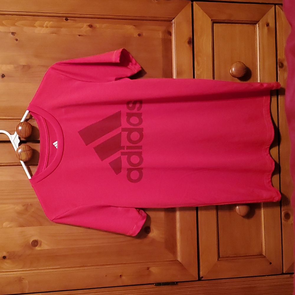 Boys adidas tshirt size Large